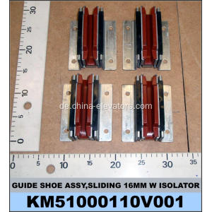 KM51000110V001 KONE ELEHTSLIDE GUIDS SHOHE